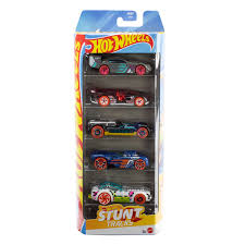 HOT WHEELS PACK OF 5 : STUNT TRACK JKG07  : SEALED