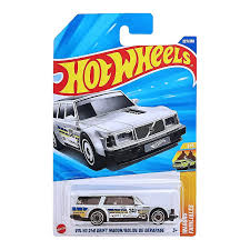 Hot Wheels Volvo 240 Drift Wagon Prata 2025 Lote N JBB40 3/5