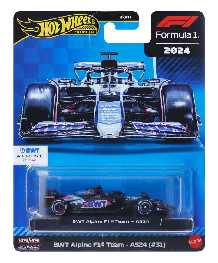 Hot Wheels Formula 1 BWT Alpine F1 Team #31 Die-Cast Car